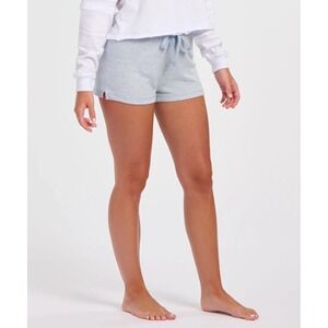 Womens Cuddle  Shorts Sky Blue Heather Size Small SOFT